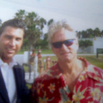 Christian Matteis and Michael Douglas