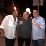 Christian Matteis ,Paulie “Burt Young” (Rocky Movies) and Bobby J